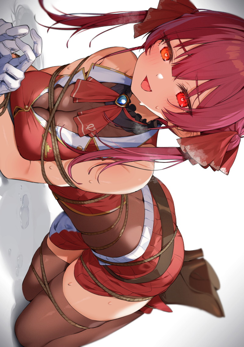 【二次】赤面、恥じらいエロ画像 Part１５９【まとめ】