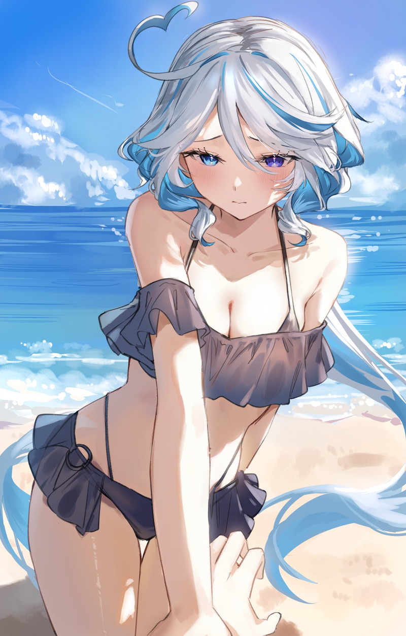 【二次】赤面、恥じらいエロ画像 Part１６０【まとめ】