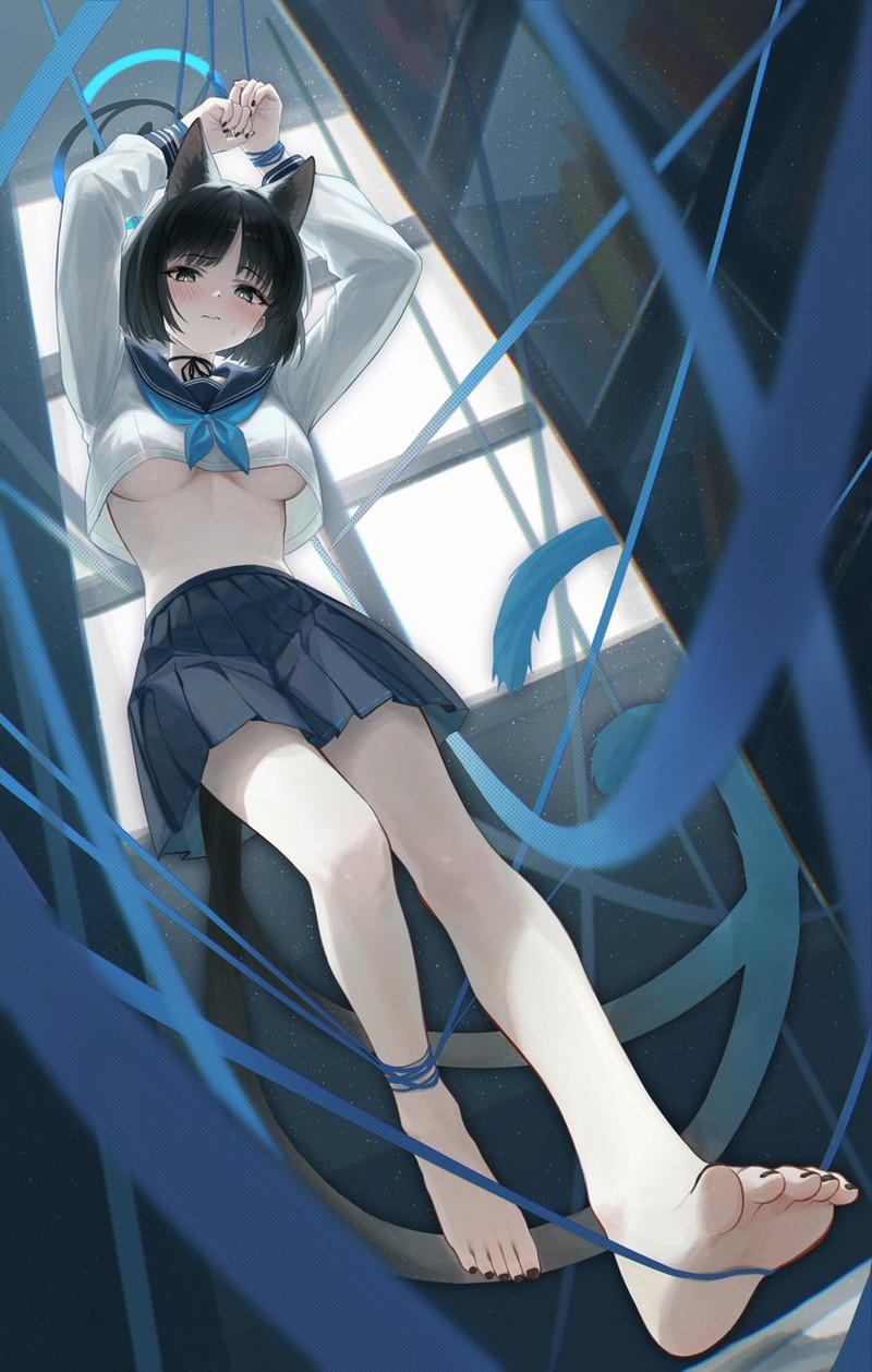 【二次】赤面、恥じらいエロ画像 Part１６１【まとめ】