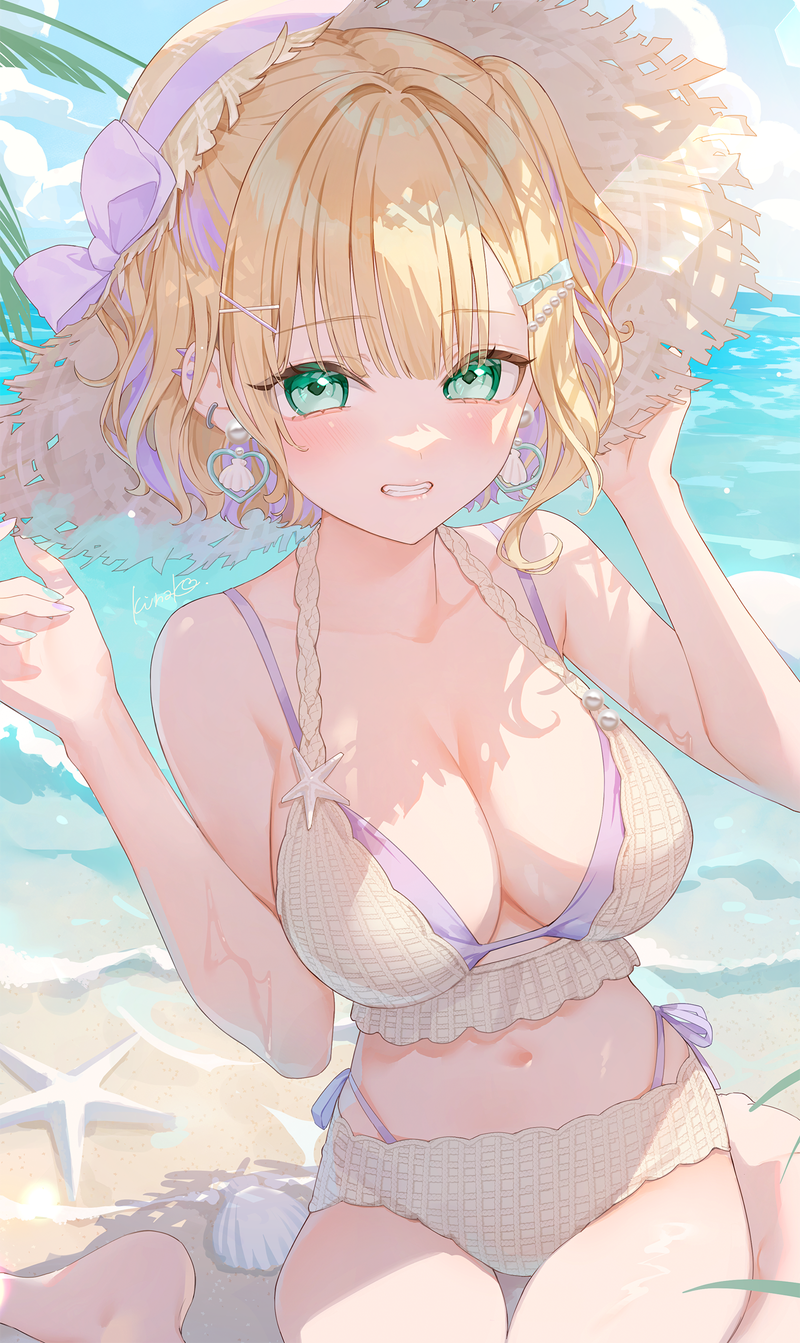 【二次】金髪、ブロンドヘアーの女の子のエロ画像 Part７５