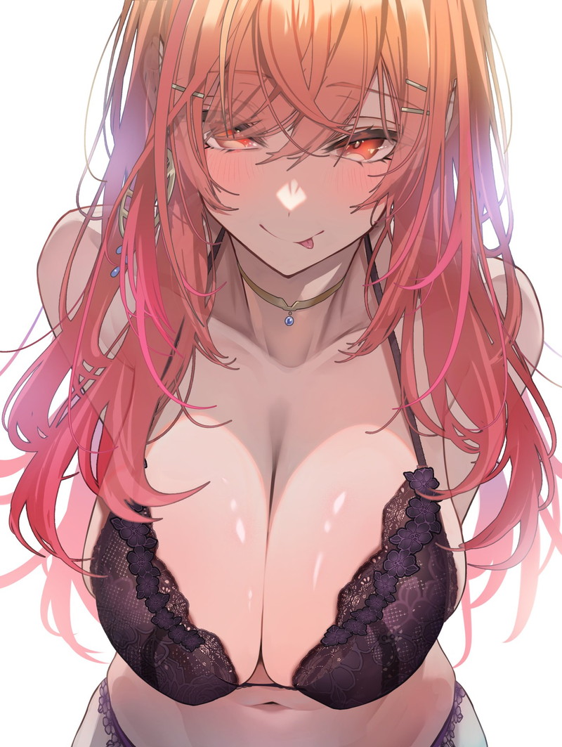 【二次】抜ける長乳、垂れ乳のエロ画像まとめ Part１７