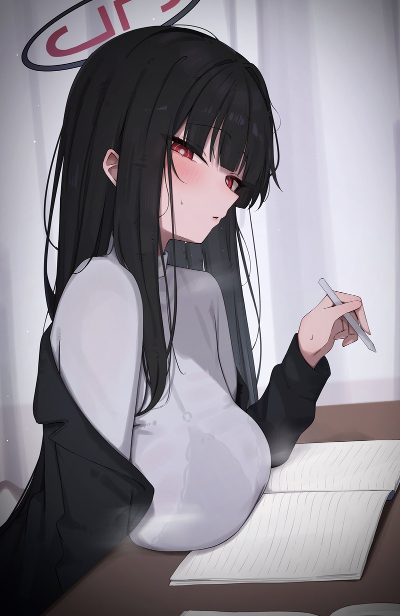 【二次】黒髪の女の子のエロ画像まとめ Part１２９