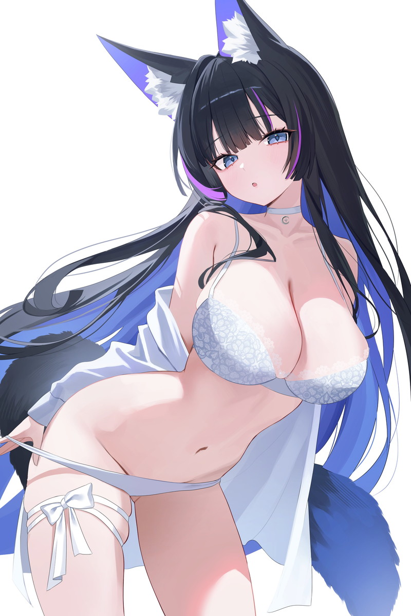 【二次】黒髪の女の子のエロ画像まとめ Part１２９