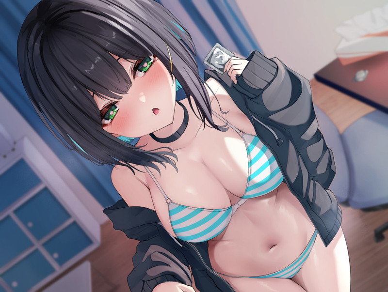 【二次】黒髪の女の子のエロ画像まとめ Part１２９