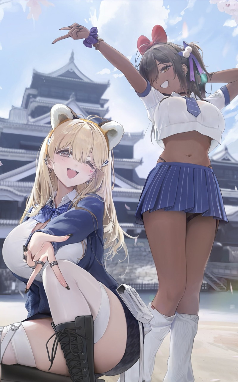 スケベな制服JK、JCたちのエロ画像まとめ Part１１５