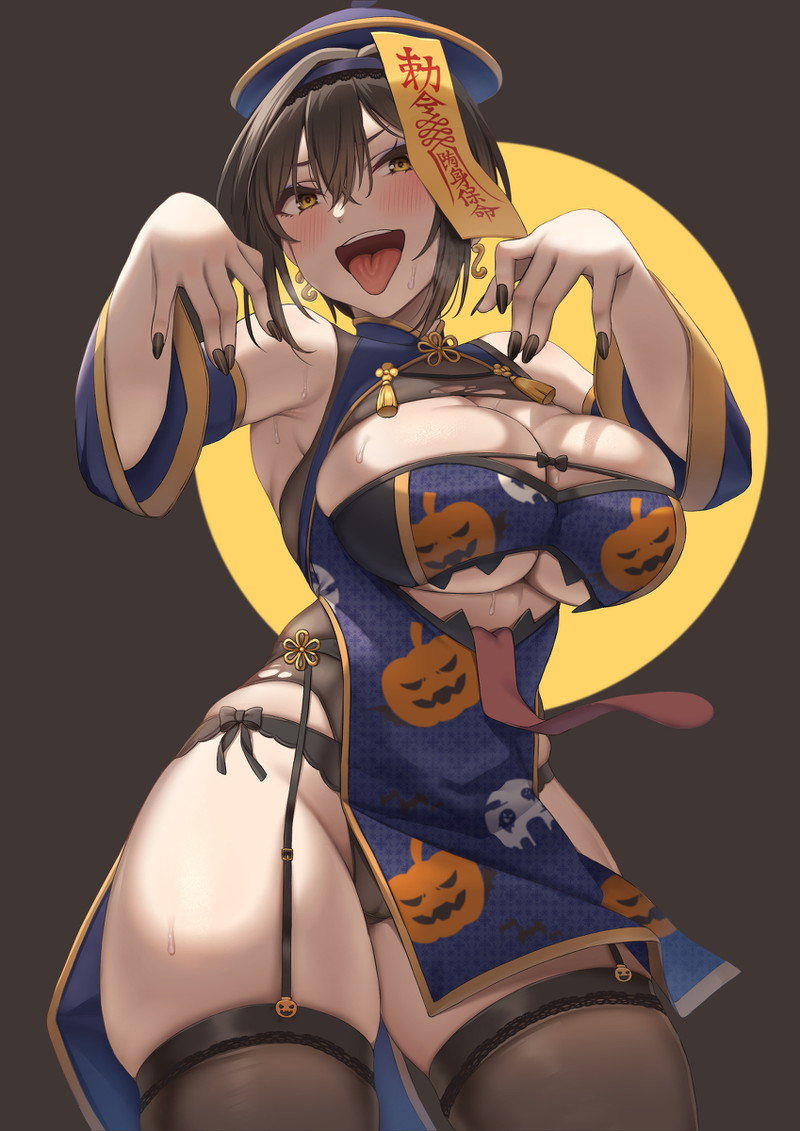 【二次】エッチなガーターベルトを付けた女子たちのエロ画像 Part８