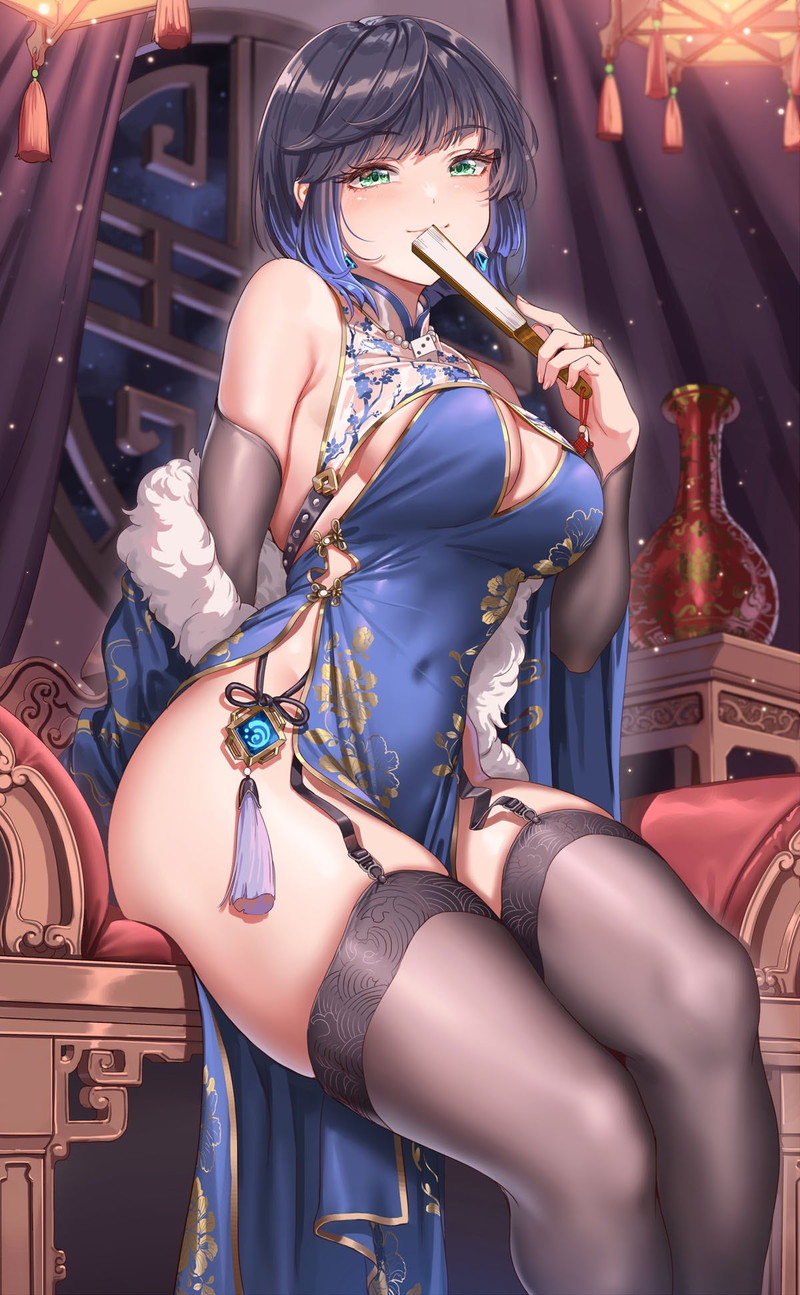 【二次】エッチなガーターベルトを付けた女子たちのエロ画像 Part８