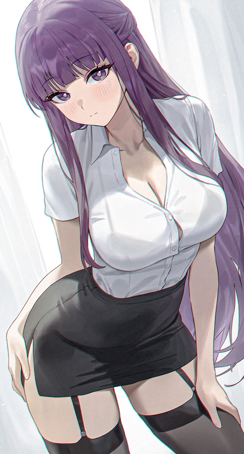 【二次】エッチなガーターベルトを付けた女子たちのエロ画像 Part８