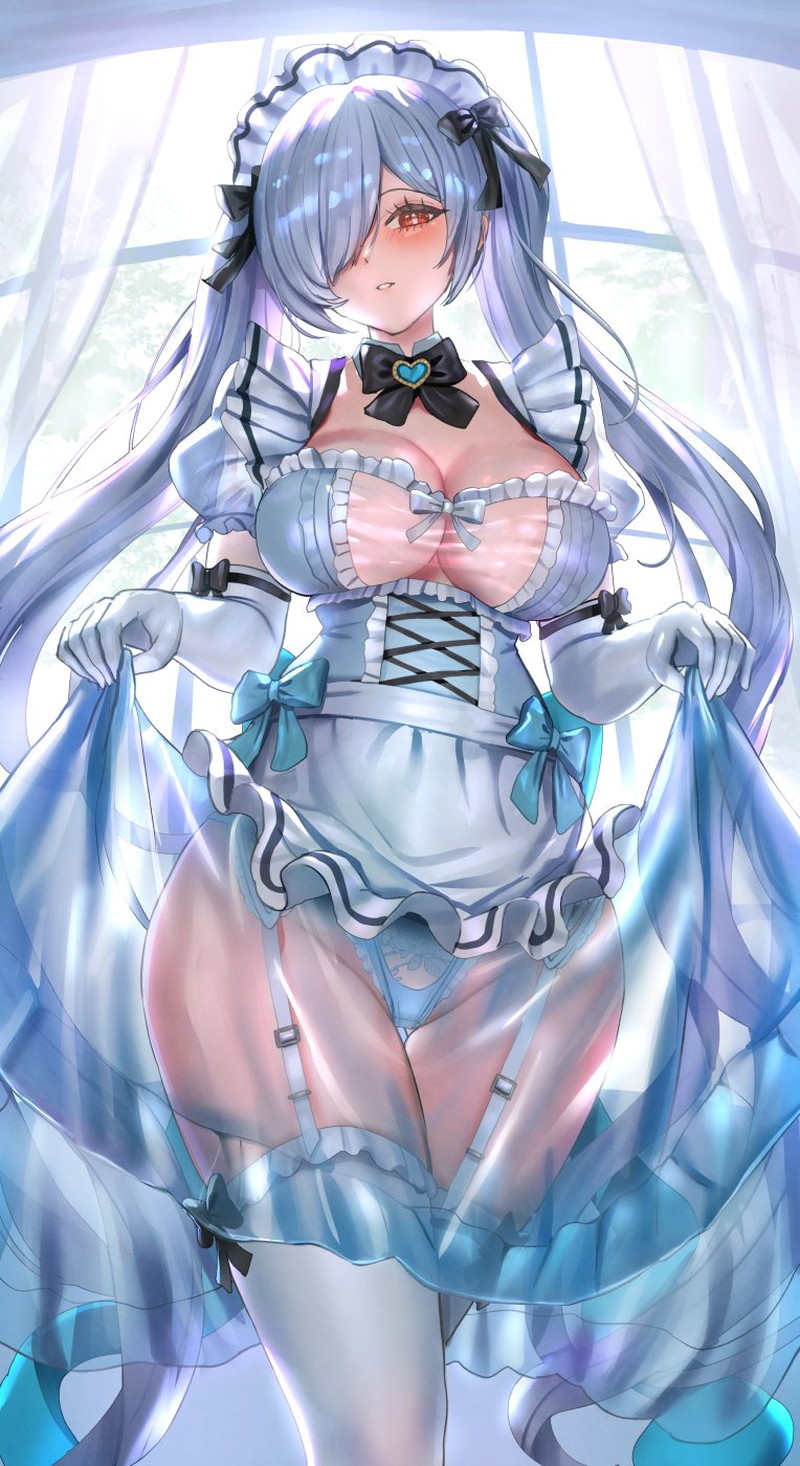 【二次】エッチなガーターベルトを付けた女子たちのエロ画像 Part８