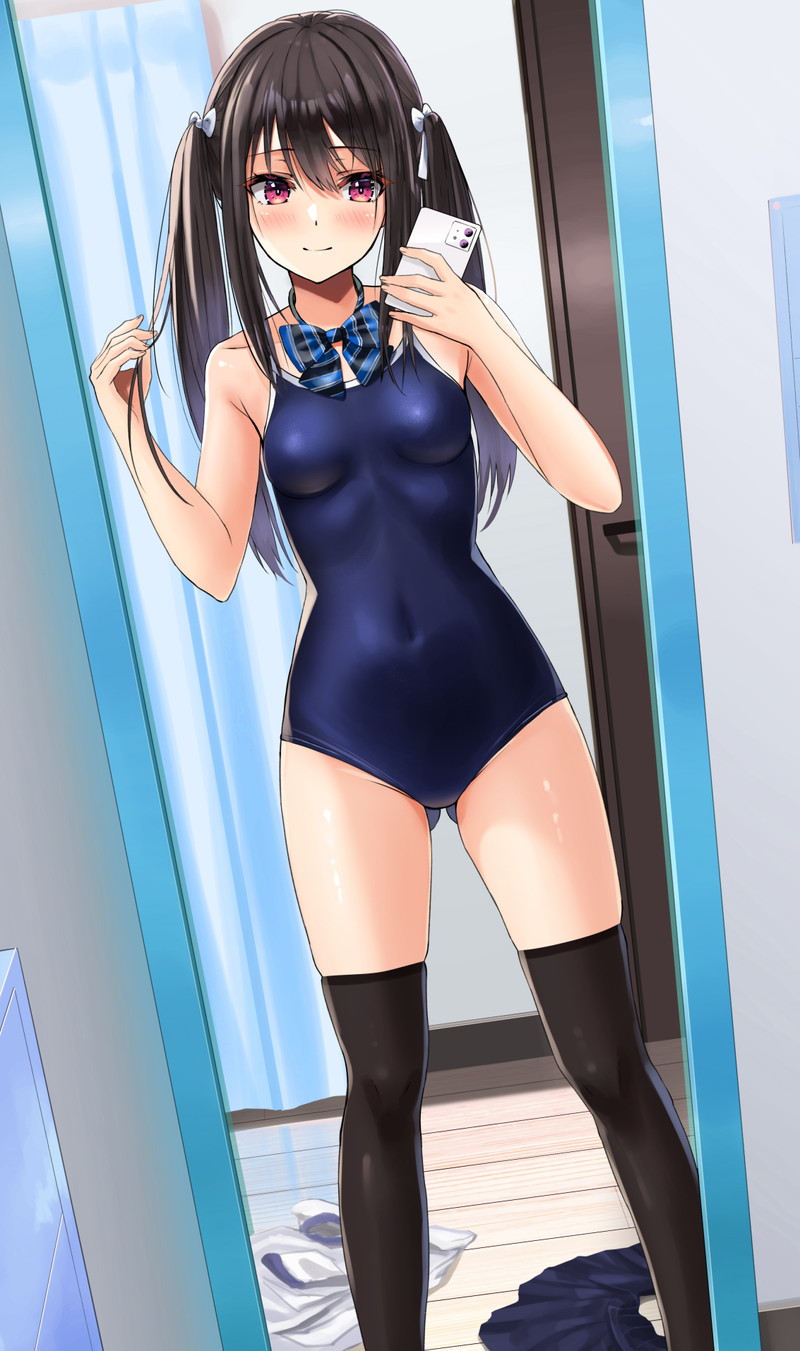 【二次】スク水、スクール水着のエロ画像 Part２６
