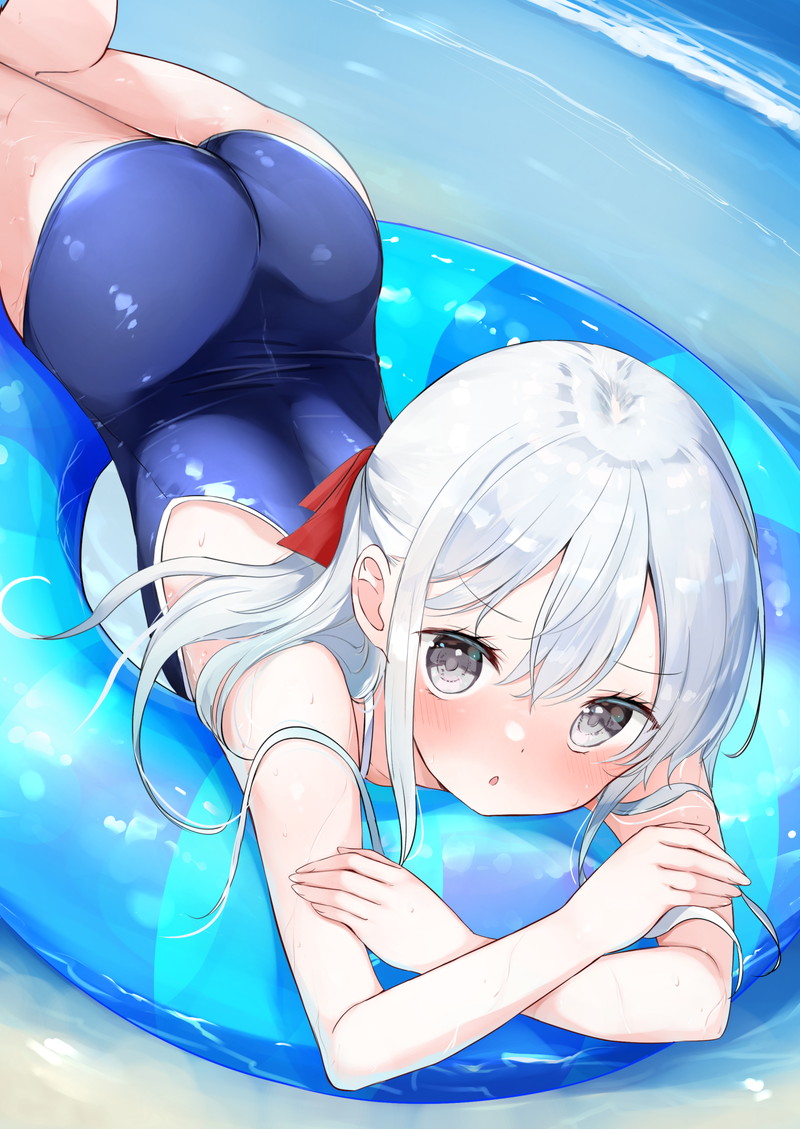 【二次】スク水、スクール水着のエロ画像 Part２６