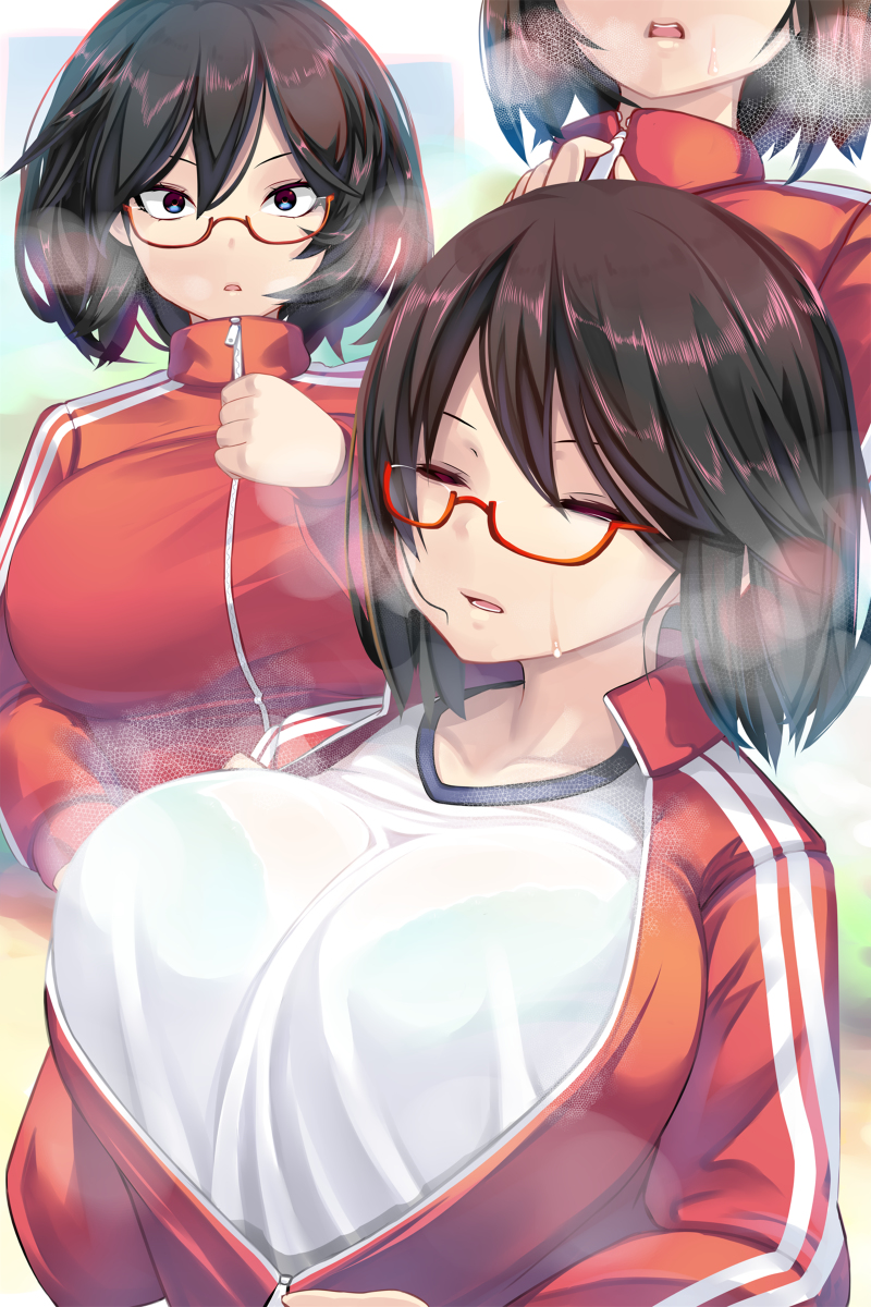 【二次】濡れ透けやスケスケな服を着た女の子のエロ画像 Part４３