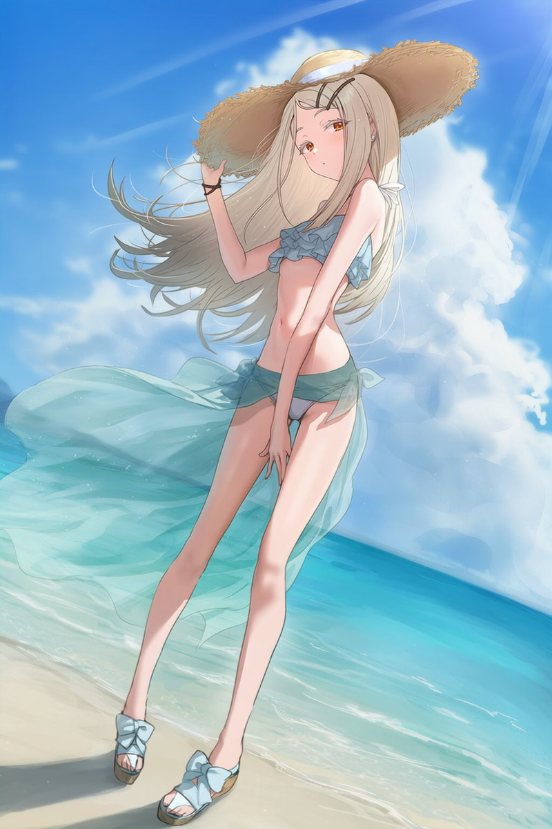 【二次】スレンダー、細身の身体の女の子のエロ画像 Part１１