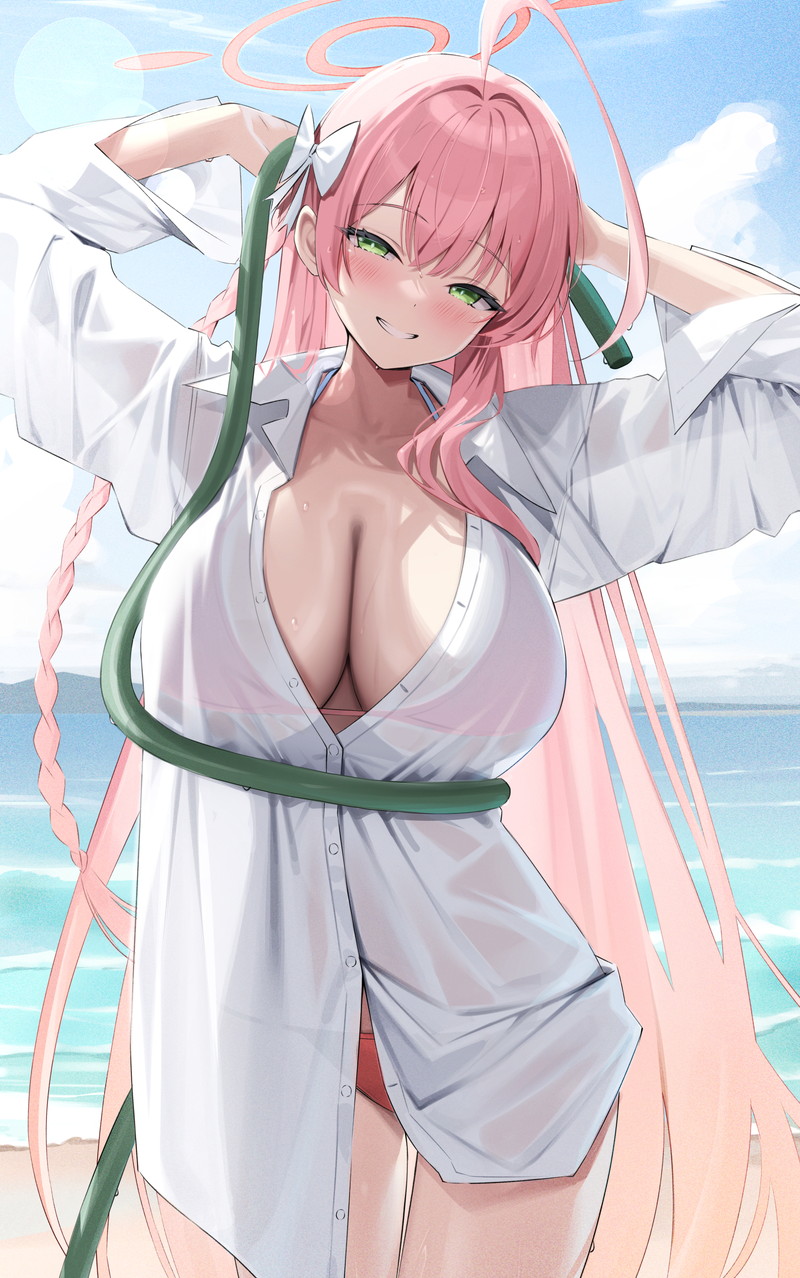 【二次】ニヤニヤ顔で見つめられて興奮するエロ画像 Part７４