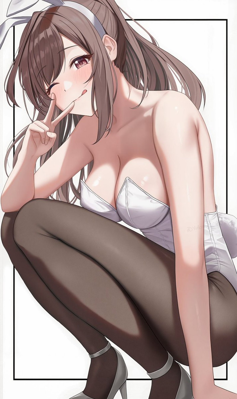 【二次】バニーガールの格好の女の子のエロ画像まとめ Part７２