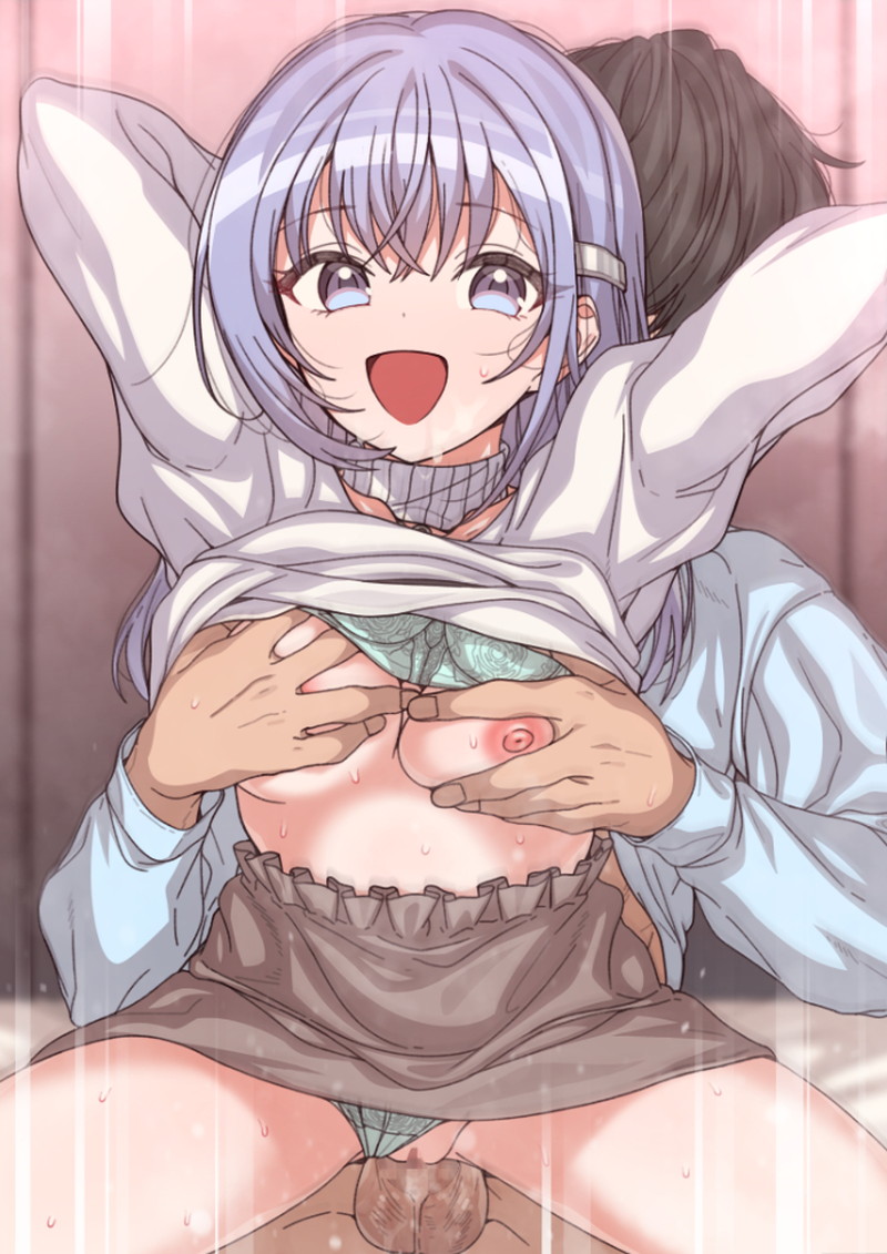 【二次】おっぱいを揉んでいる乳揉みエロ画像まとめ Part４