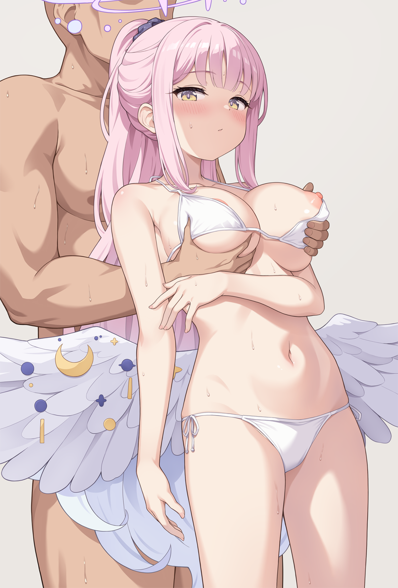 【二次】おっぱいを揉んでいる乳揉みエロ画像まとめ Part４