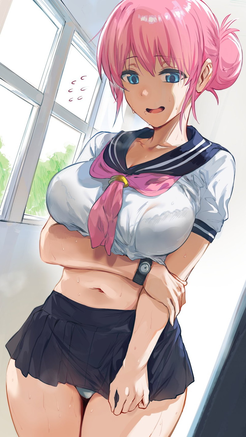 ピンク髪のキャラや女の子の二次エロ画像 Part１８