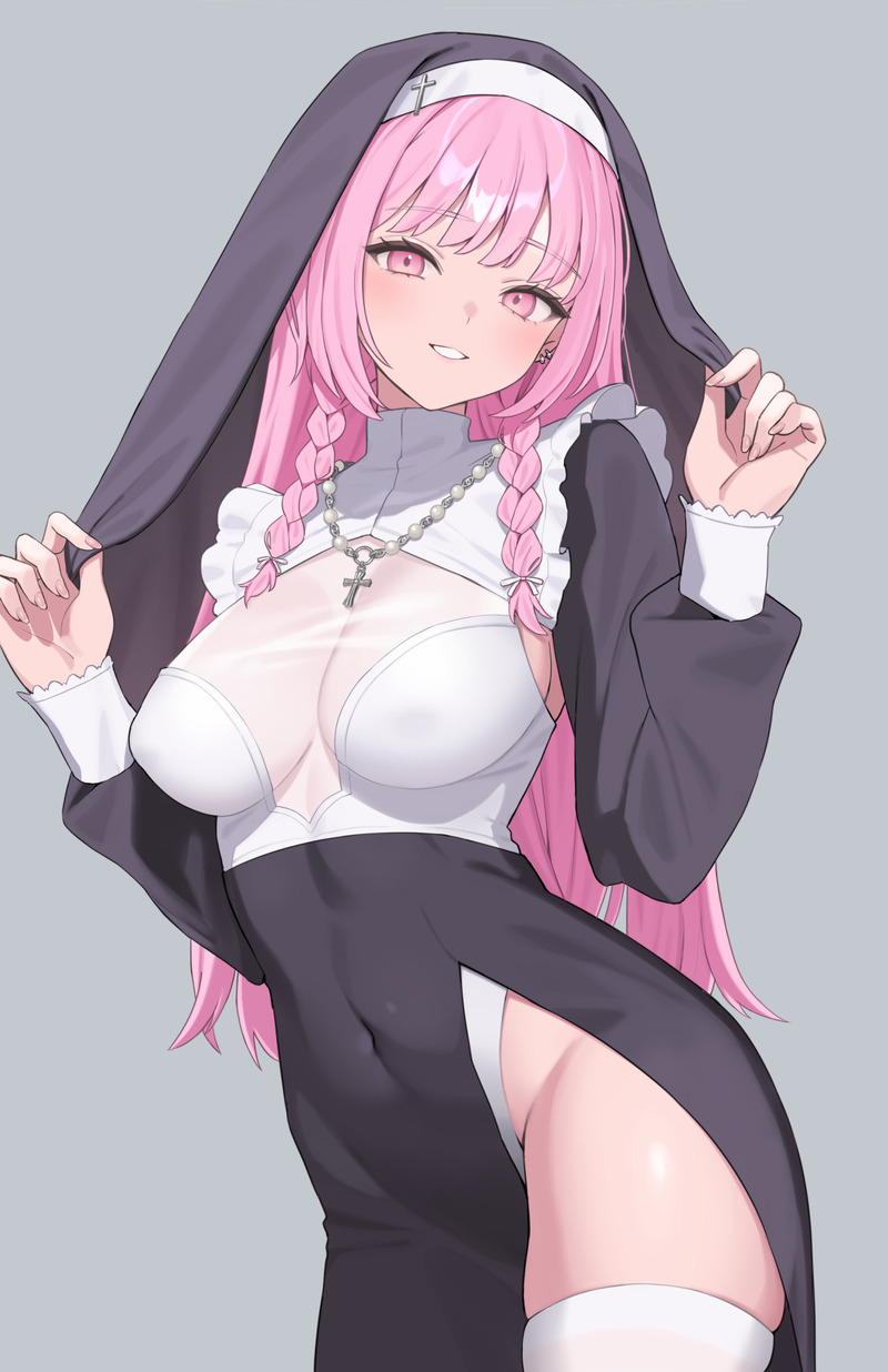 ピンク髪のキャラや女の子の二次エロ画像 Part１８