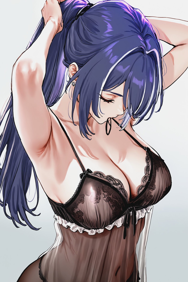 【二次】ポニーテール、サイドテールの女の子のエロ画像 Part６２