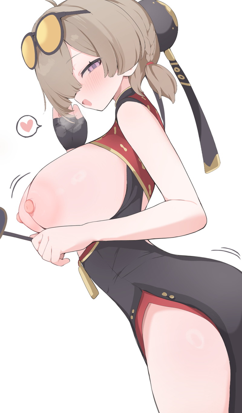 乳首ポロリ、おっぱい丸出しの二次エロ画像 Part２５
