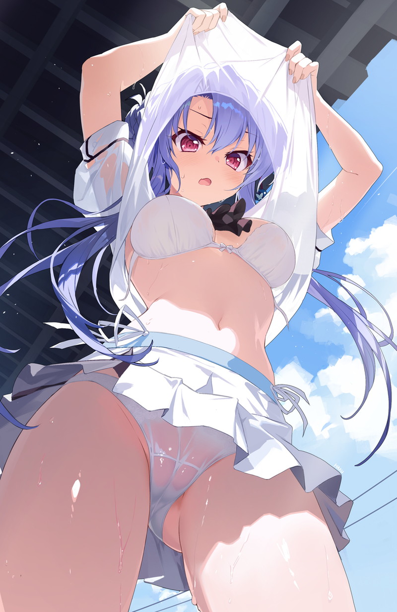 【二次】マンスジかくっきり浮き出たコスエロ画像 Part４