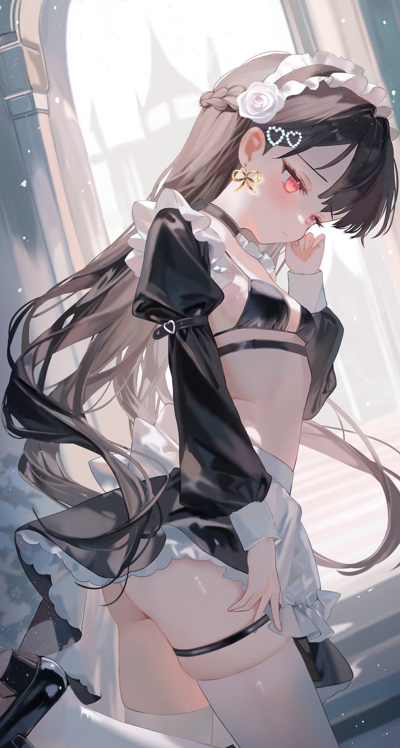 【二次】メイド服を着た女の子のエロ画像 Part８１