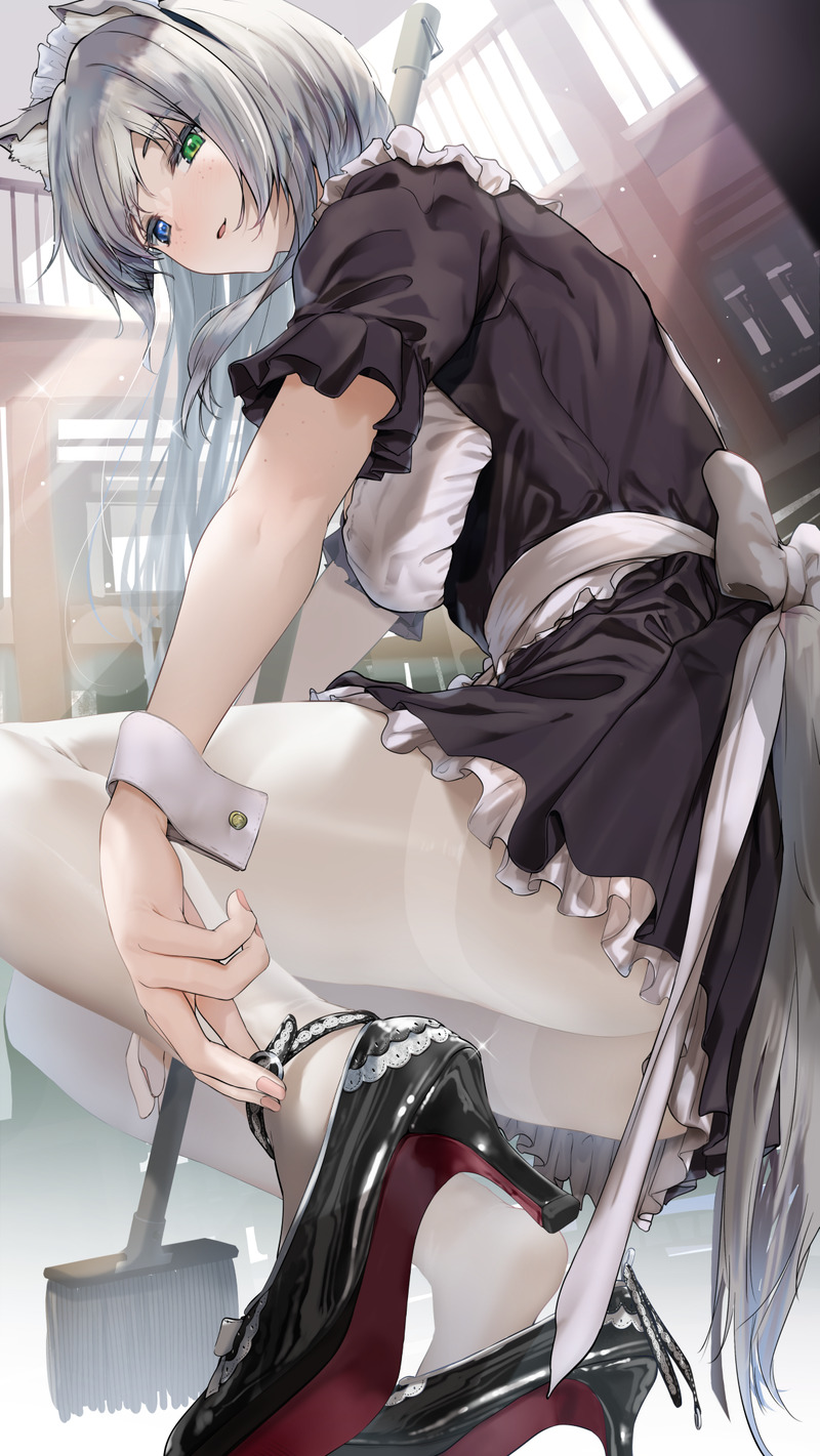 【二次】メイド服を着た女の子のエロ画像 Part８１