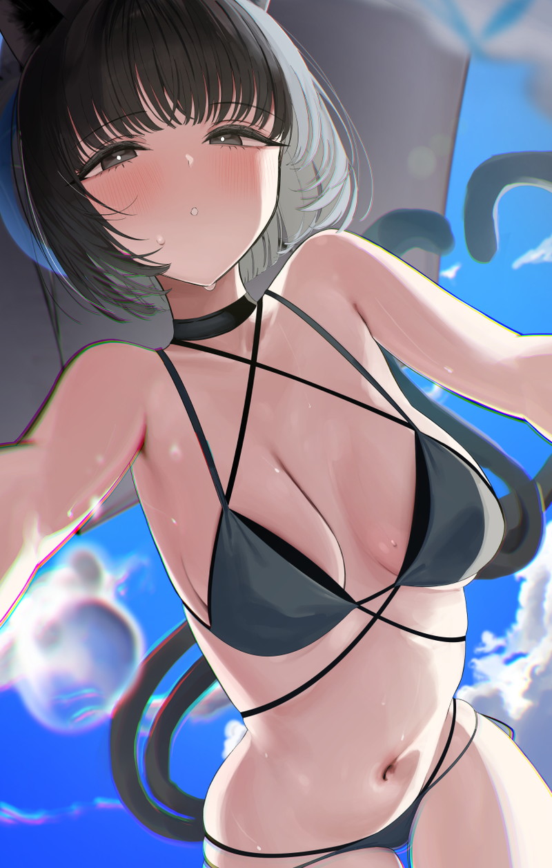 【二次】ローアングル、下から見上げているエロ画像 Part８４