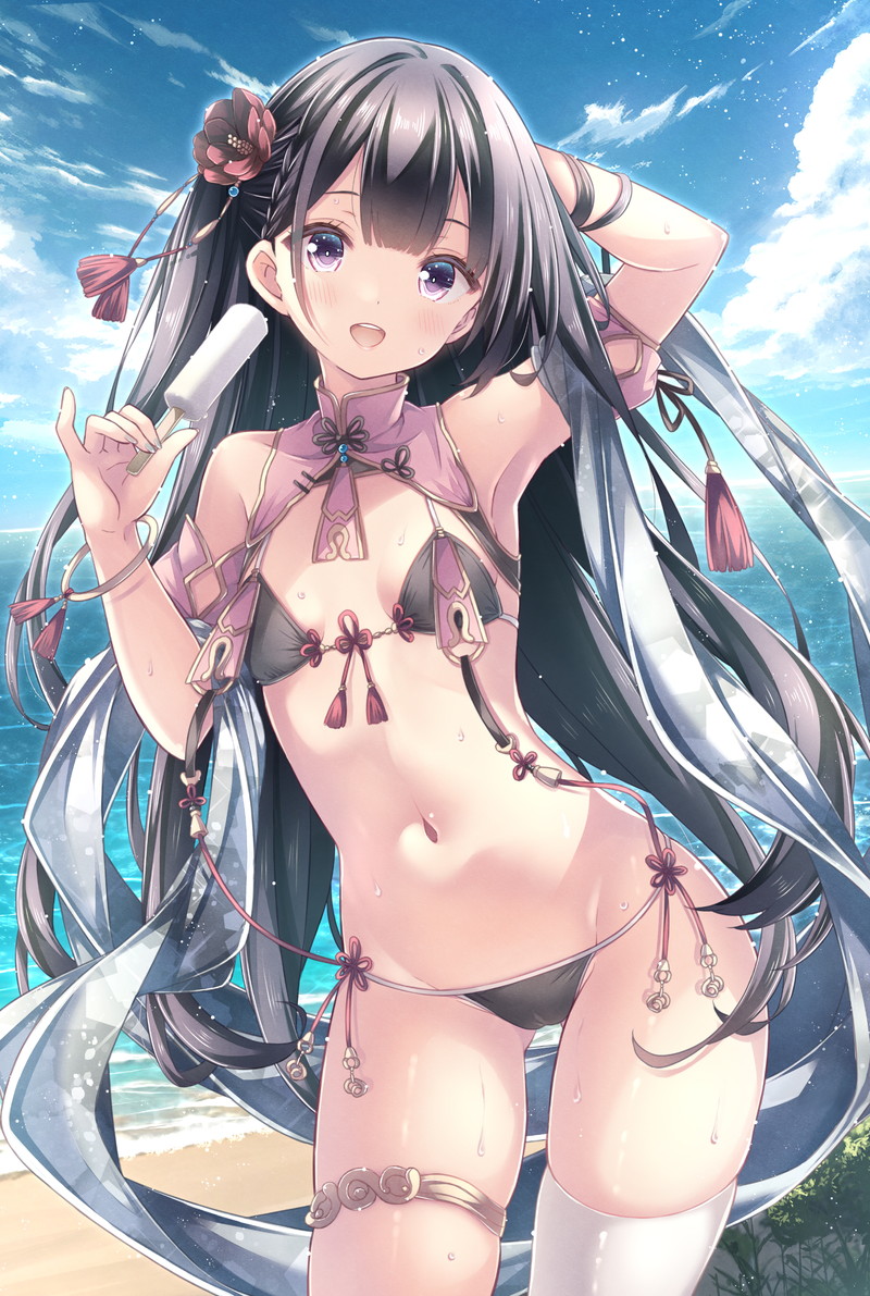 【二次】可愛い女の子たちの微エロ、エロイラストまとめ Part３２
