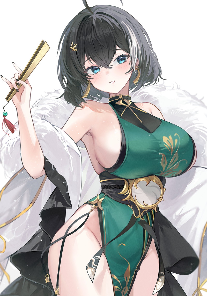 【二次】横乳、はみ出しおっぱいコスのエロ画像 Part６