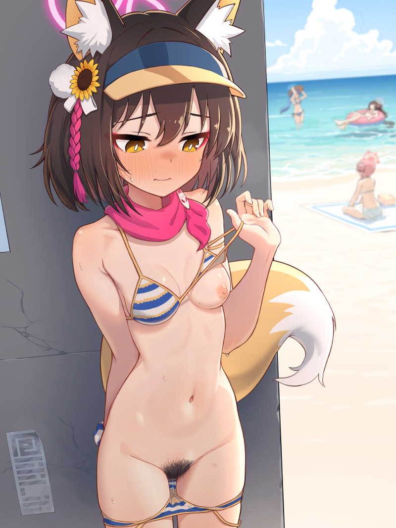 【二次】猫耳、狐耳などが生えたケモミミっ娘たちのエロ画像 Part１２３