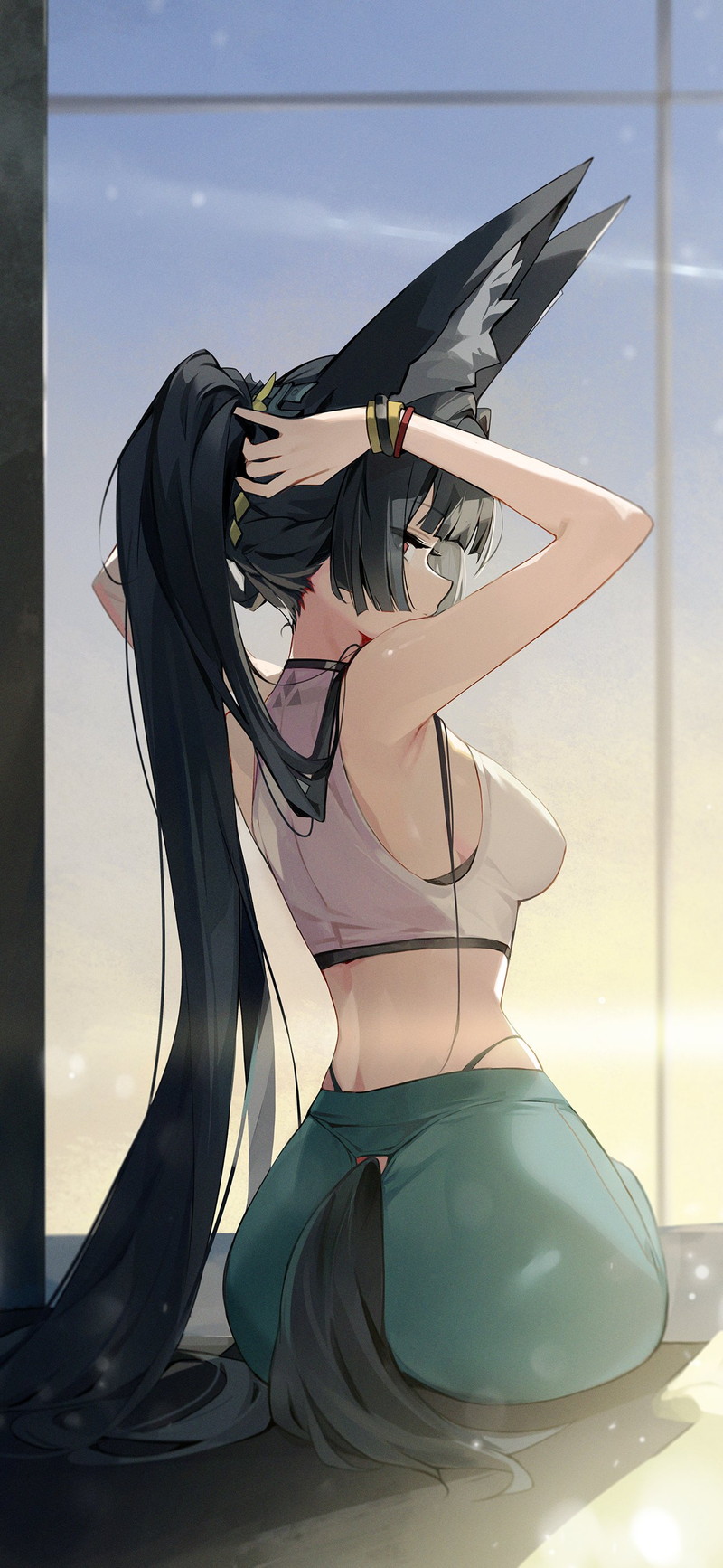 【二次】猫耳、狐耳などが生えたケモミミっ娘たちのエロ画像 Part１２３