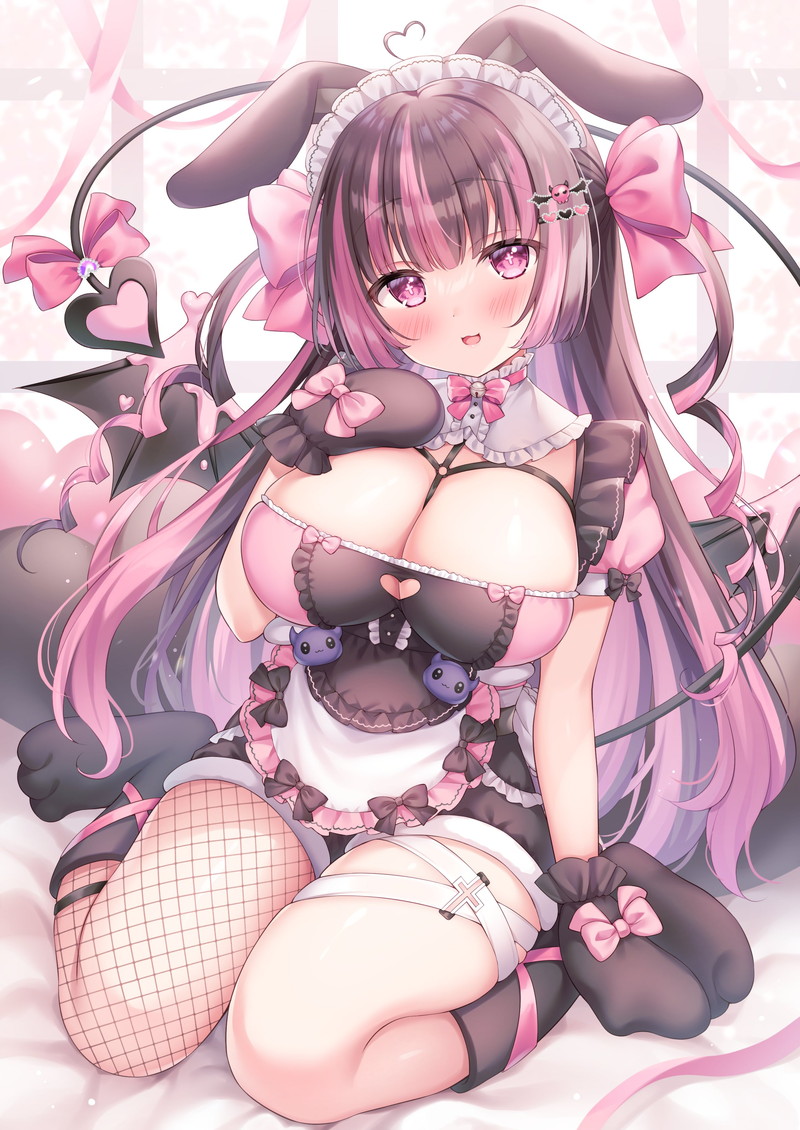 【二次】猫耳、狐耳などが生えたケモミミっ娘たちのエロ画像 Part１２４