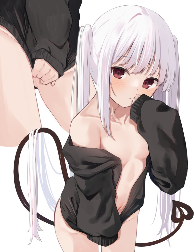 【二次】白髪、銀髪の女の子のエロ画像 Part８２