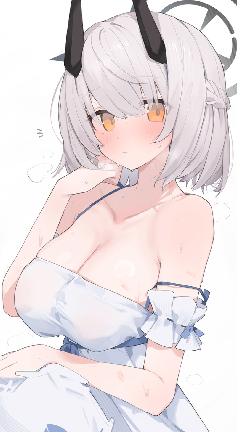 【二次】白髪、銀髪の女の子のエロ画像 Part８２