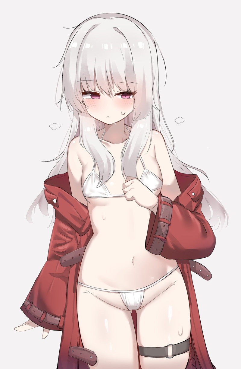 【二次】白髪、銀髪の女の子のエロ画像 Part８２