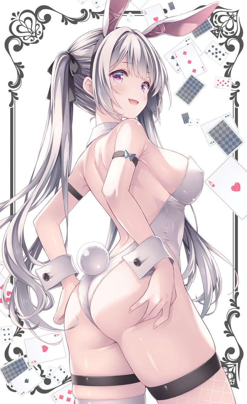 【二次】白髪、銀髪の女の子のエロ画像 Part８２