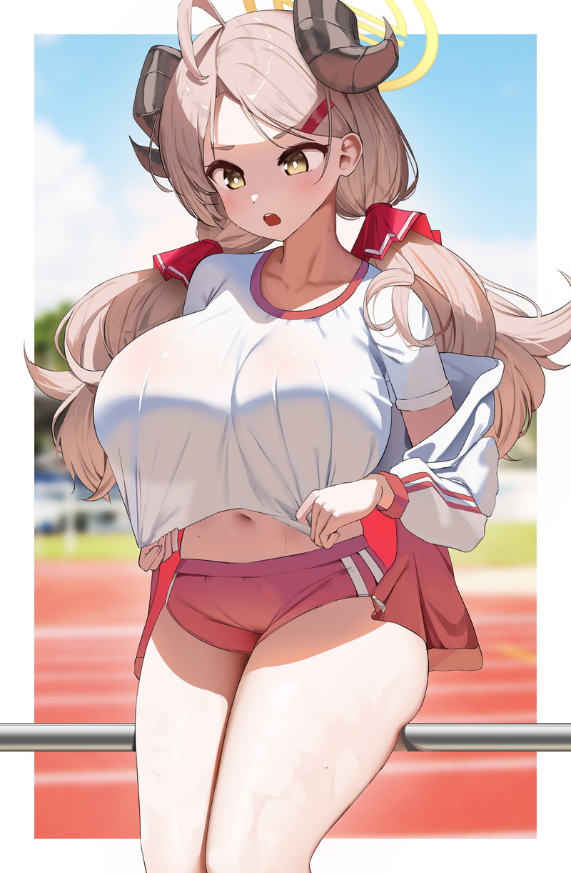 【二次】衣服に包まれた着衣おっぱいに興奮するエロ画像 Part２７