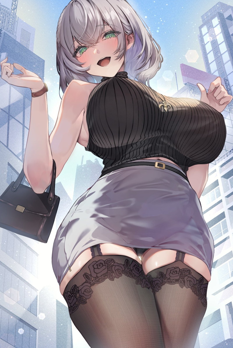 【二次】衣服に包まれた着衣おっぱいに興奮するエロ画像 Part２７
