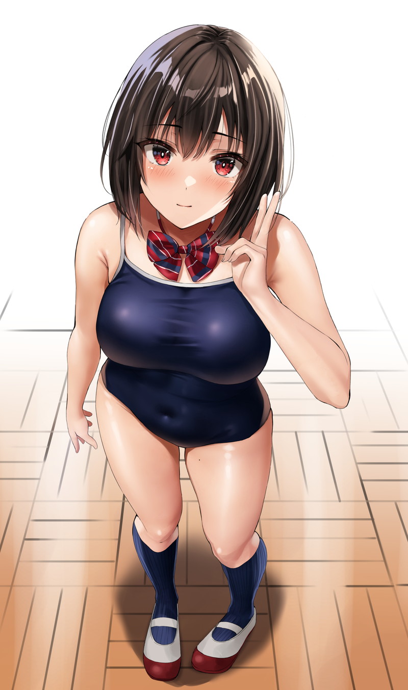 【二次】衣服に包まれた着衣おっぱいに興奮するエロ画像 Part２７