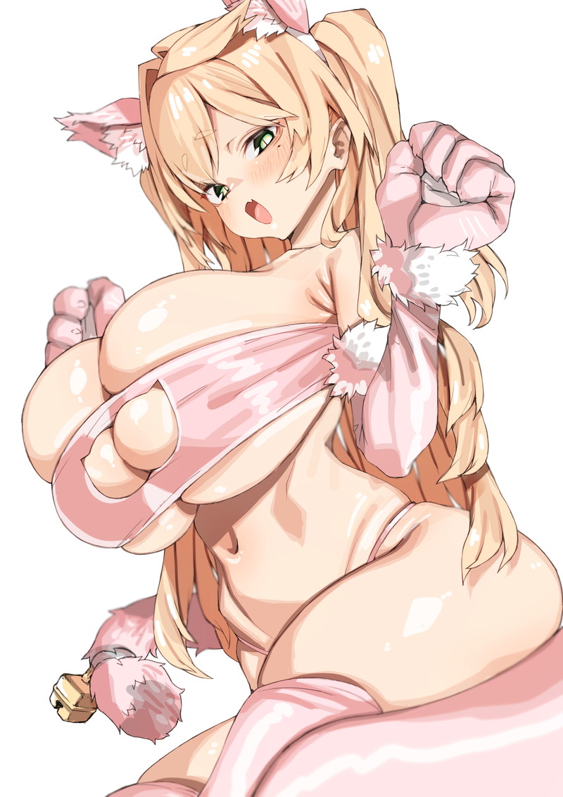 【二次】胸の谷間がエロい格好の女の子たちのエロ画像 Part１８