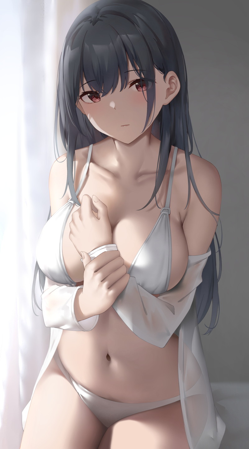 【二次】胸の谷間がエロい格好の女の子たちのエロ画像 Part１８