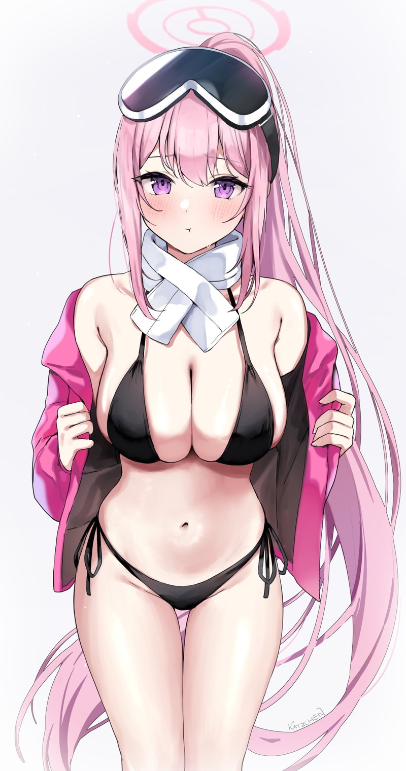 【二次】胸の谷間がエロい格好の女の子たちのエロ画像 Part１９