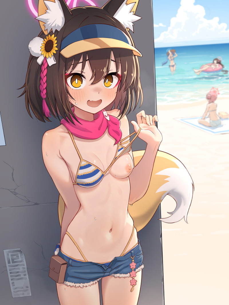 【二次】赤面、恥じらいエロ画像 Part１６２【まとめ】
