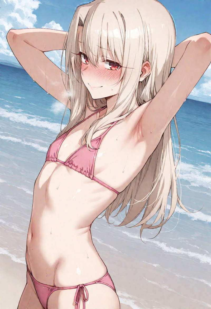 【二次】赤面、恥じらいエロ画像 Part１６３【まとめ】