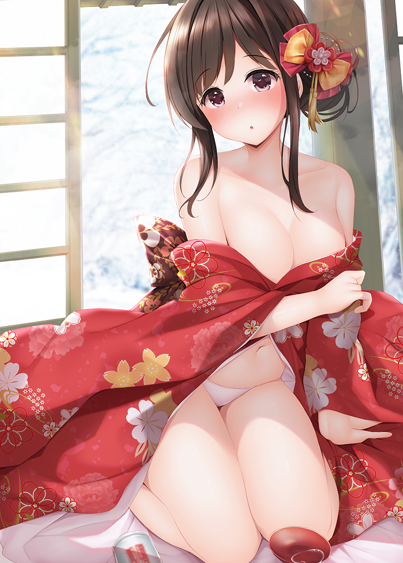 【二次】赤面、恥じらいエロ画像 Part１６４【まとめ】
