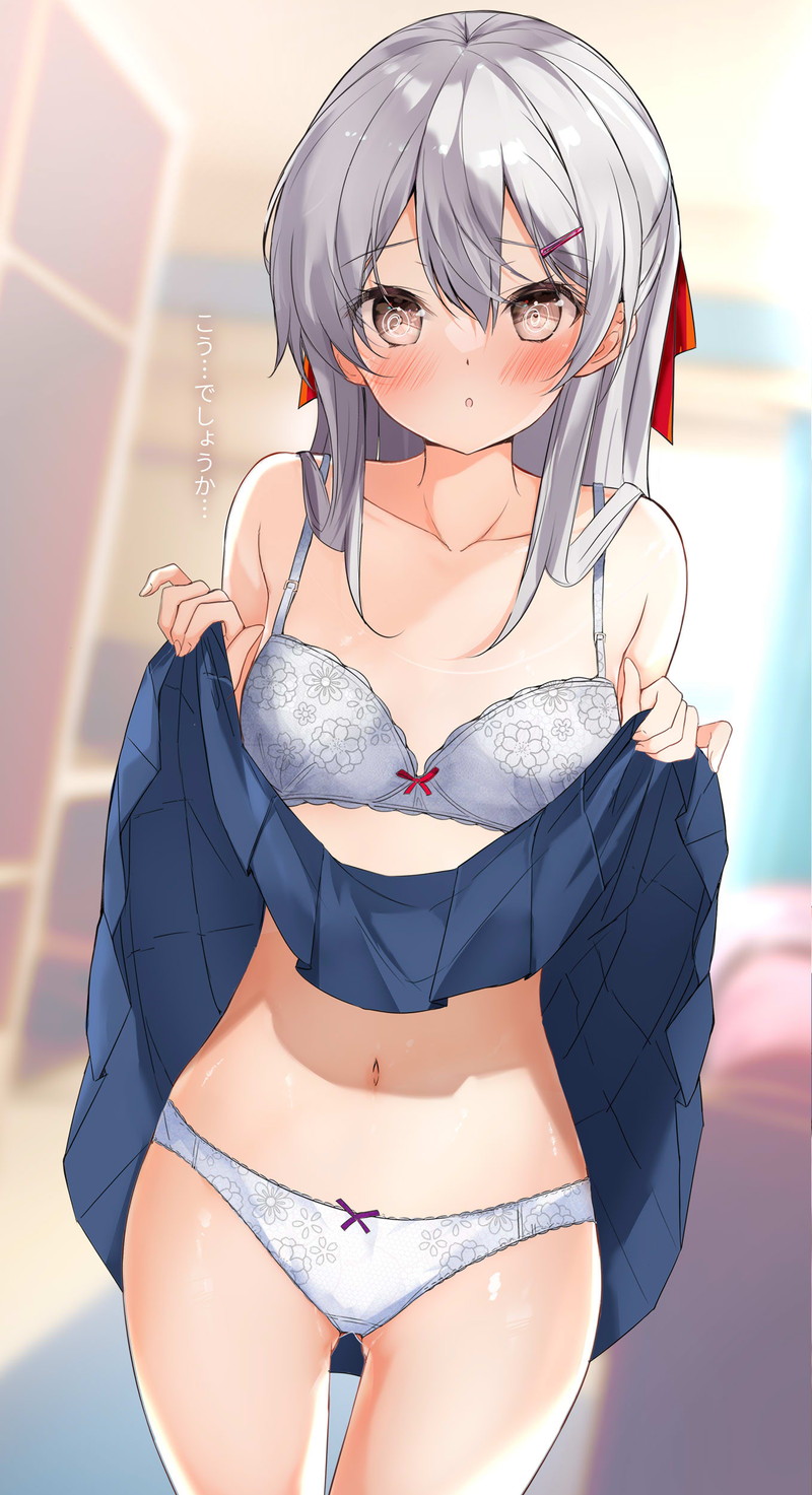 【二次】赤面、恥じらいエロ画像 Part１６４【まとめ】