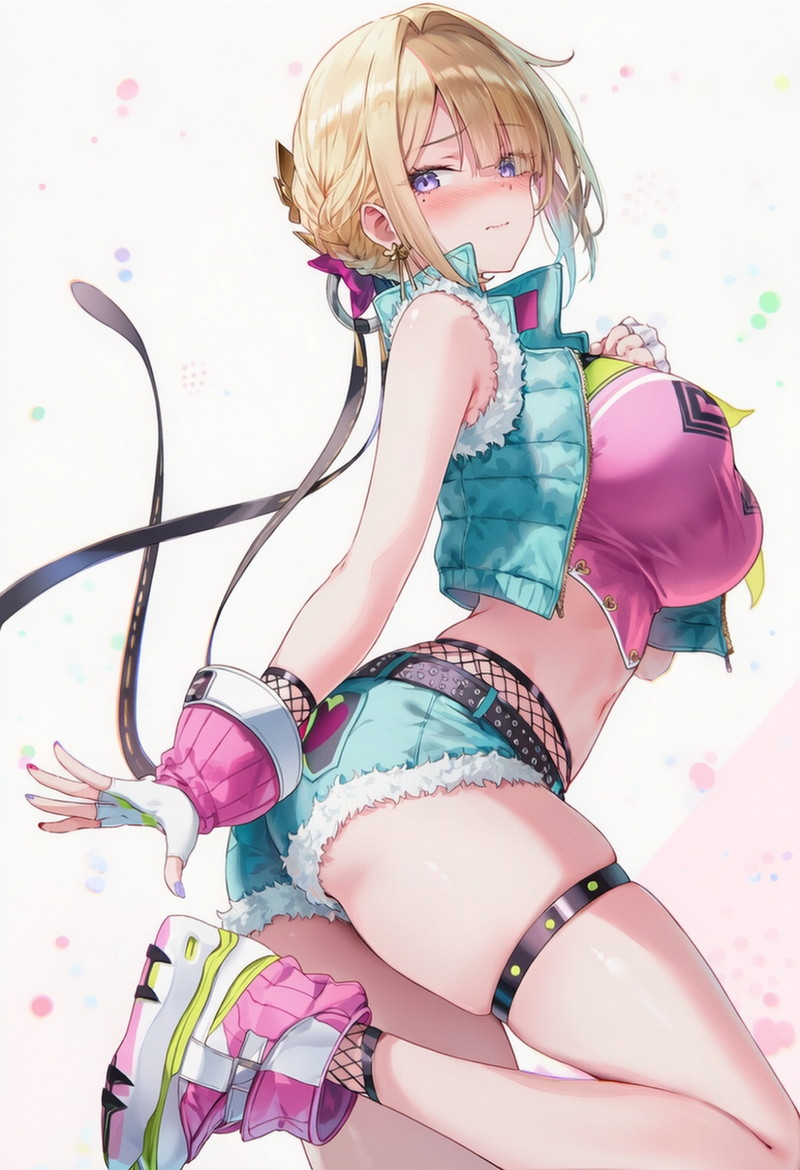 【二次】赤面、恥じらいエロ画像 Part１６４【まとめ】