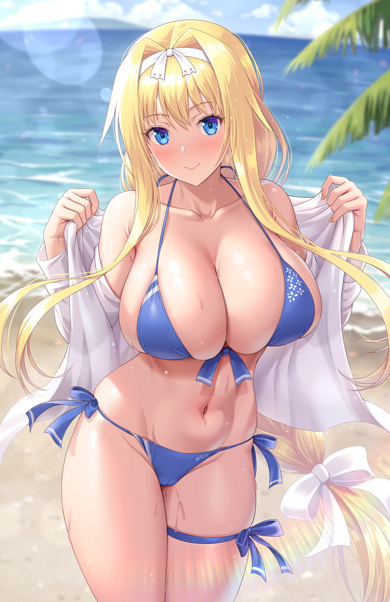 【二次】金髪、ブロンドヘアーの女の子のエロ画像 Part７６
